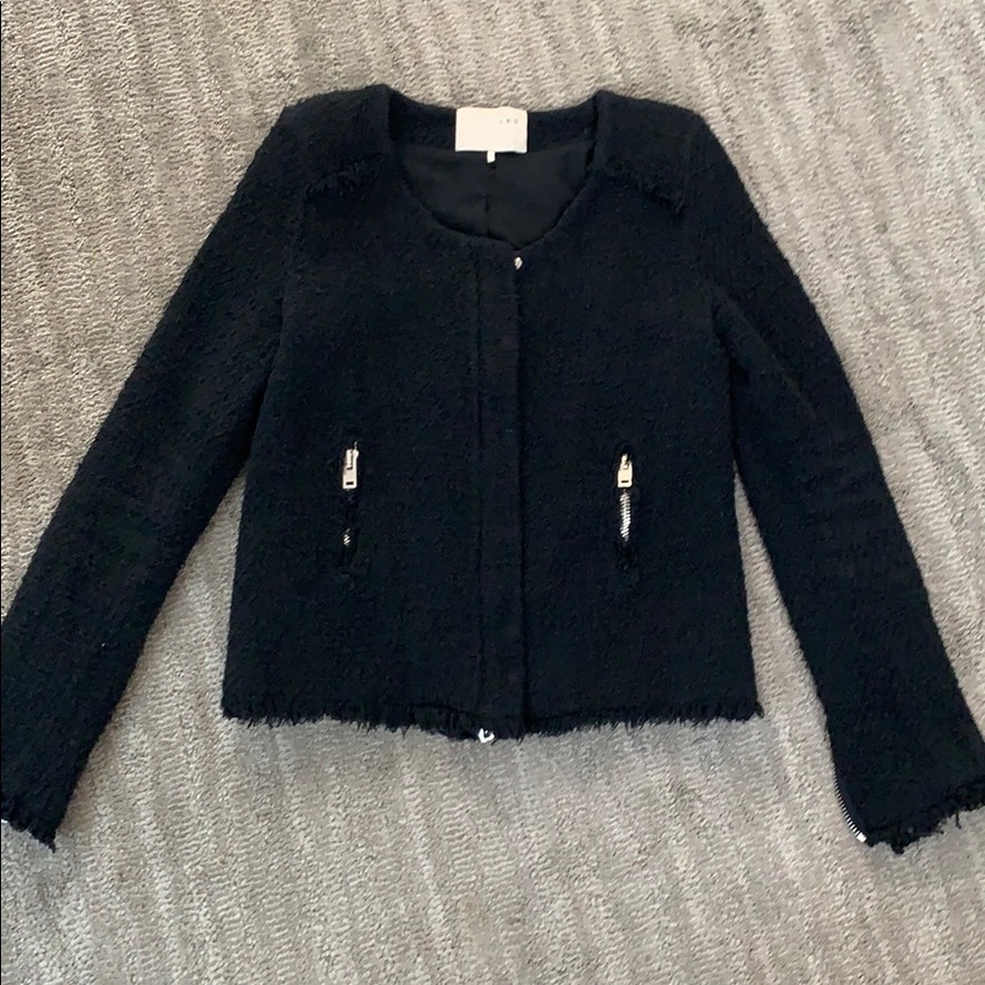 Women’s Iro Black Boucle Jacket